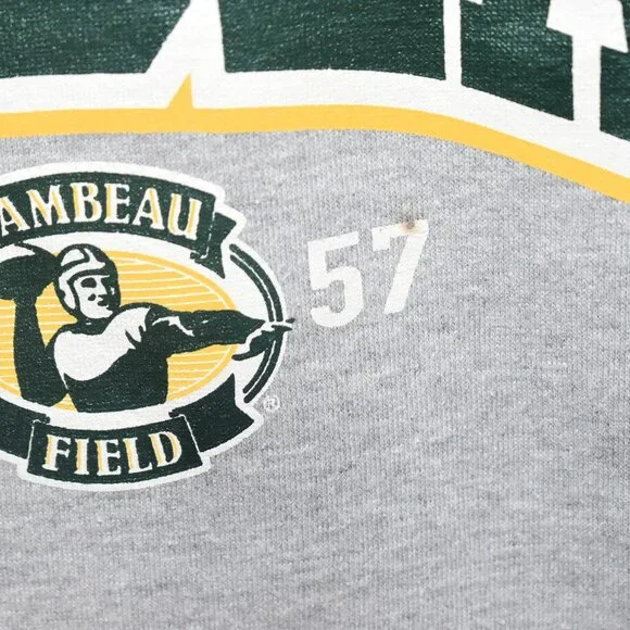 Men's Lg Classic Lambeau Field Hooded Sweatshirt Home of the Frozen Tundra - Picture 7 of 7